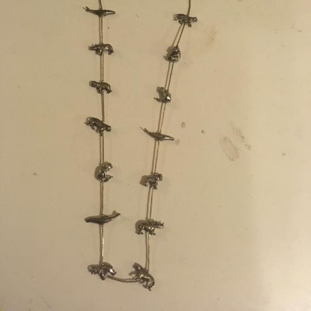 Native American fetish necklace